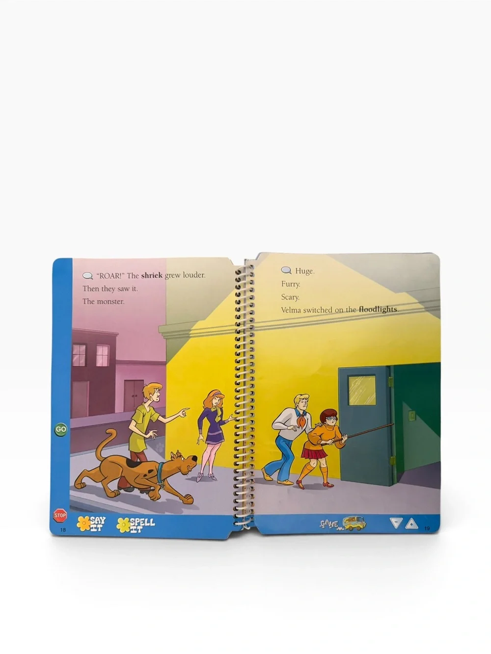 Scooby-Doo! and the Disappearing Donuts 1st Grade LeapPad Book & Cartridge set